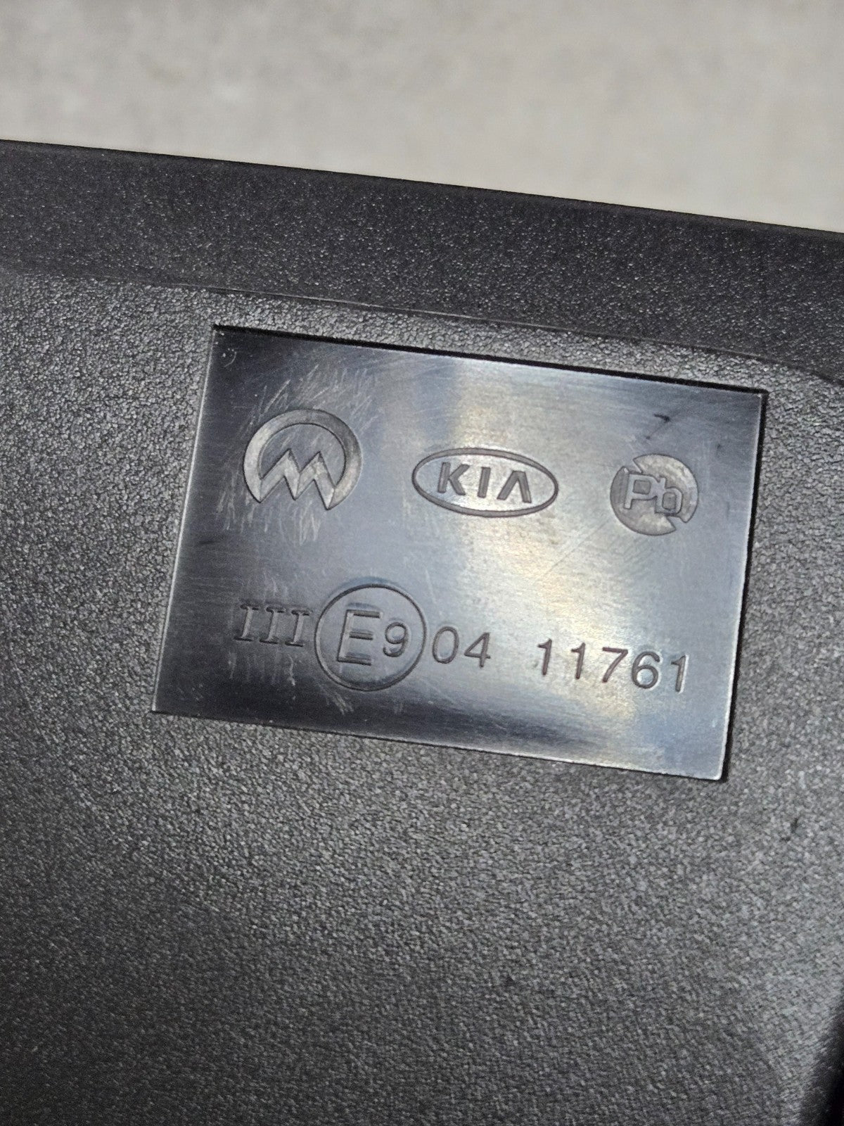 2022 - 2024 Kia Forte Left LH Driver Side Door Mirror OEM 87610M7091 *NO COVER