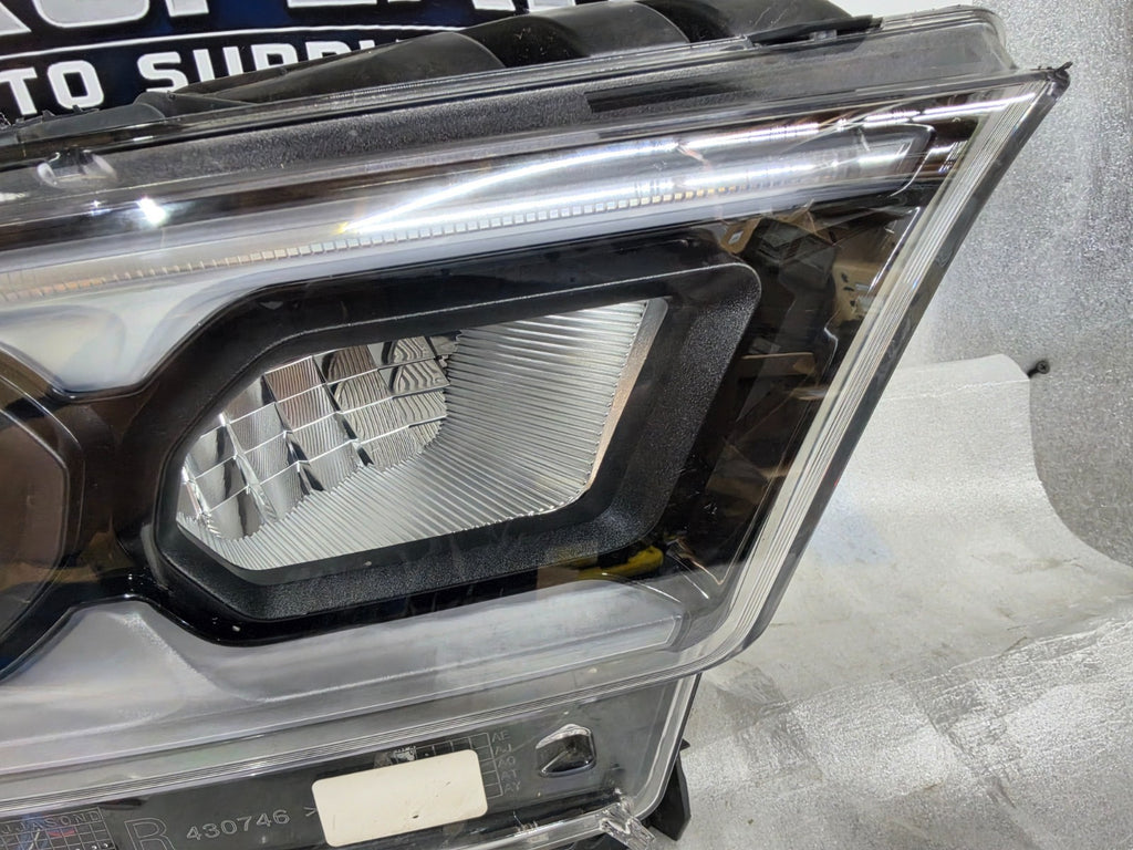 2021-2025 Dodge Durango Right RH Full LED Black Headlight OEM 68433782AE