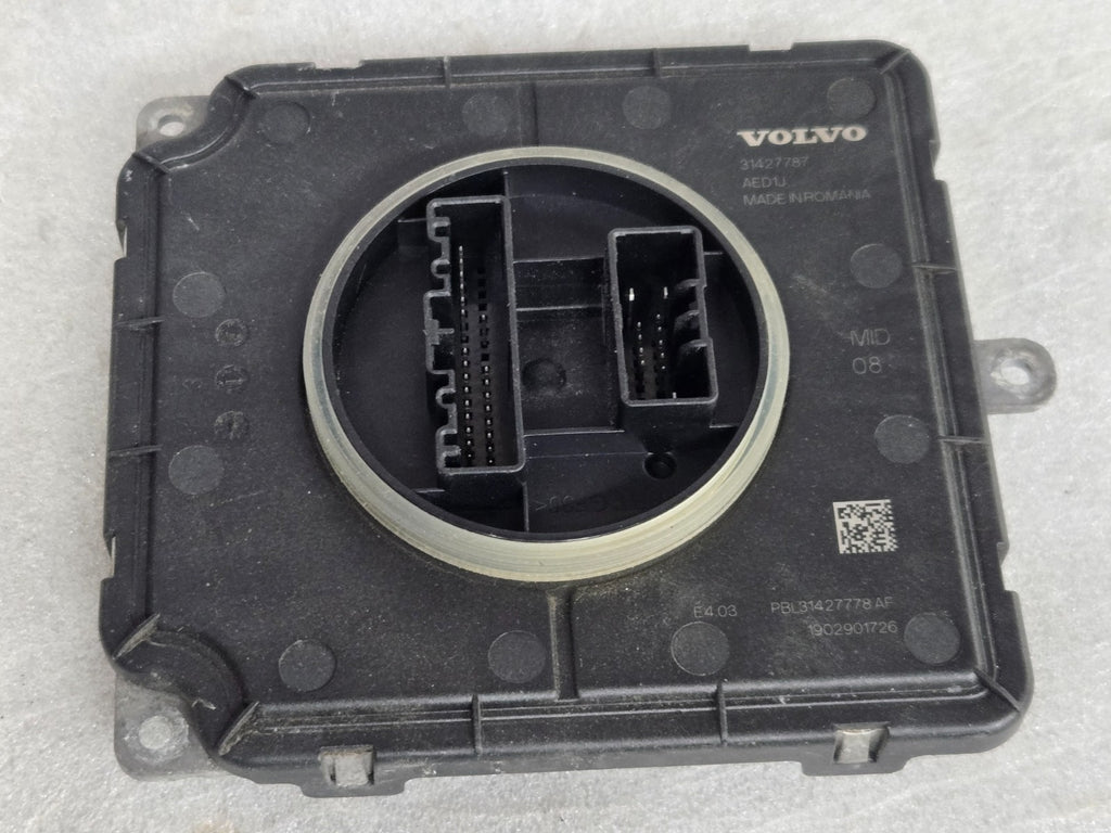 2018 - 2025 Volvo XC60 LED Headlight Control Module 31427787 OEM