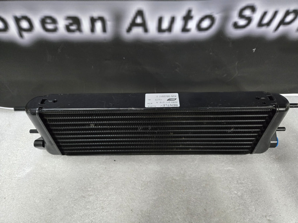 BENTLEY Continental GT GTC Transmission Gear Oil Cooler Radiator 4W0317019A OEM