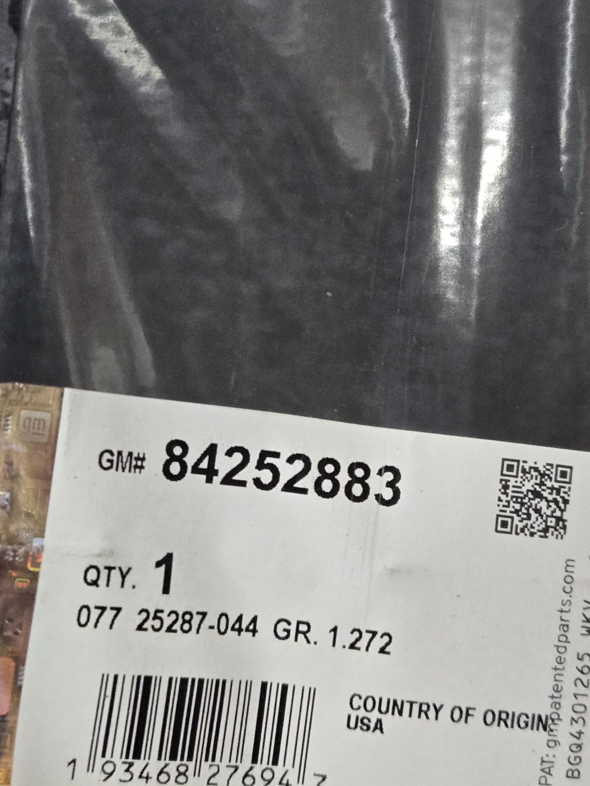 Genuine GM Upper Radiator Air Baffle 84252883 NEW OEM