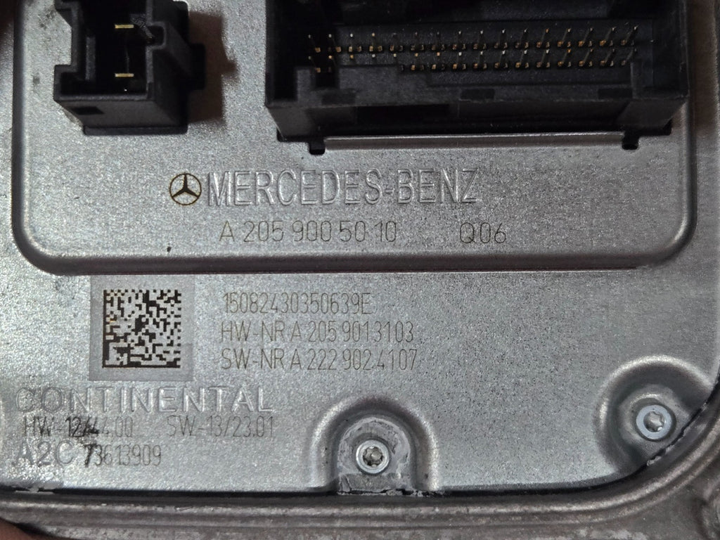 2015-2018 Mercedes Benz C Class W205 C300 LED Headlight Ballast OEM A2059005010