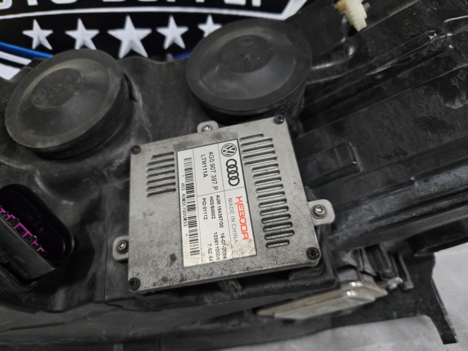 2012-2015 Audi A6 S6 Xenon HID Headlight Right Passenger Non-AFS OEM 4G0941006E