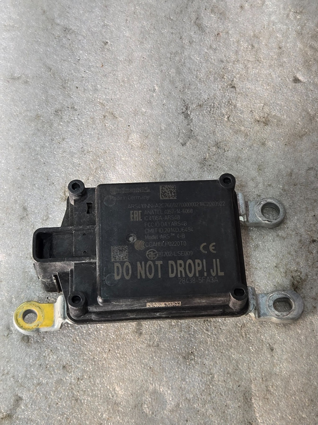 2017 - 2024 Nissan Adaptive Cruise Distance Sensor Radar OEM 28438-5FA3A JL