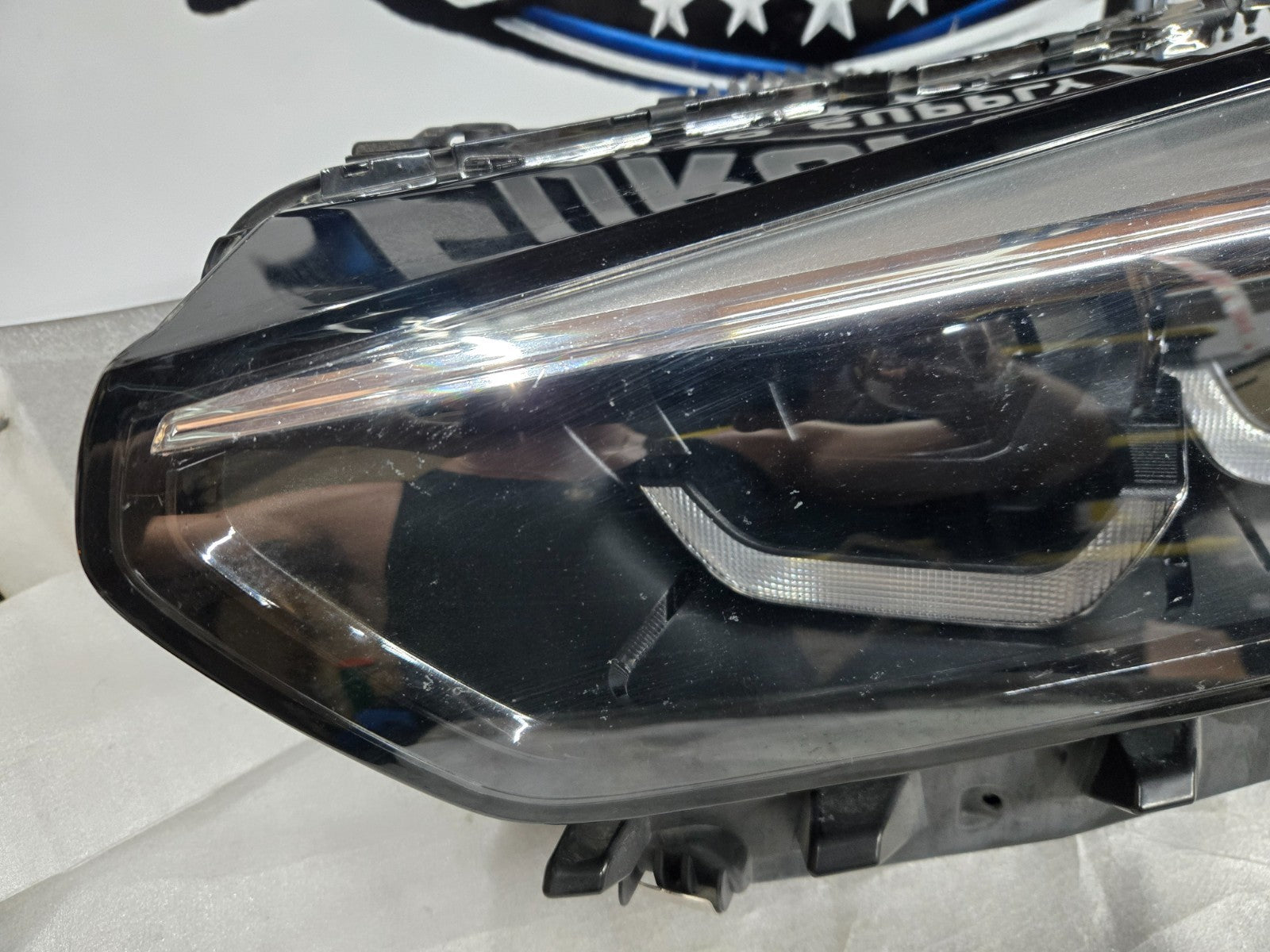 2019-2023 BMW X5 X6 G05 G06 Left Driver LED Headlight OEM 63117933337 COMPLETE!!