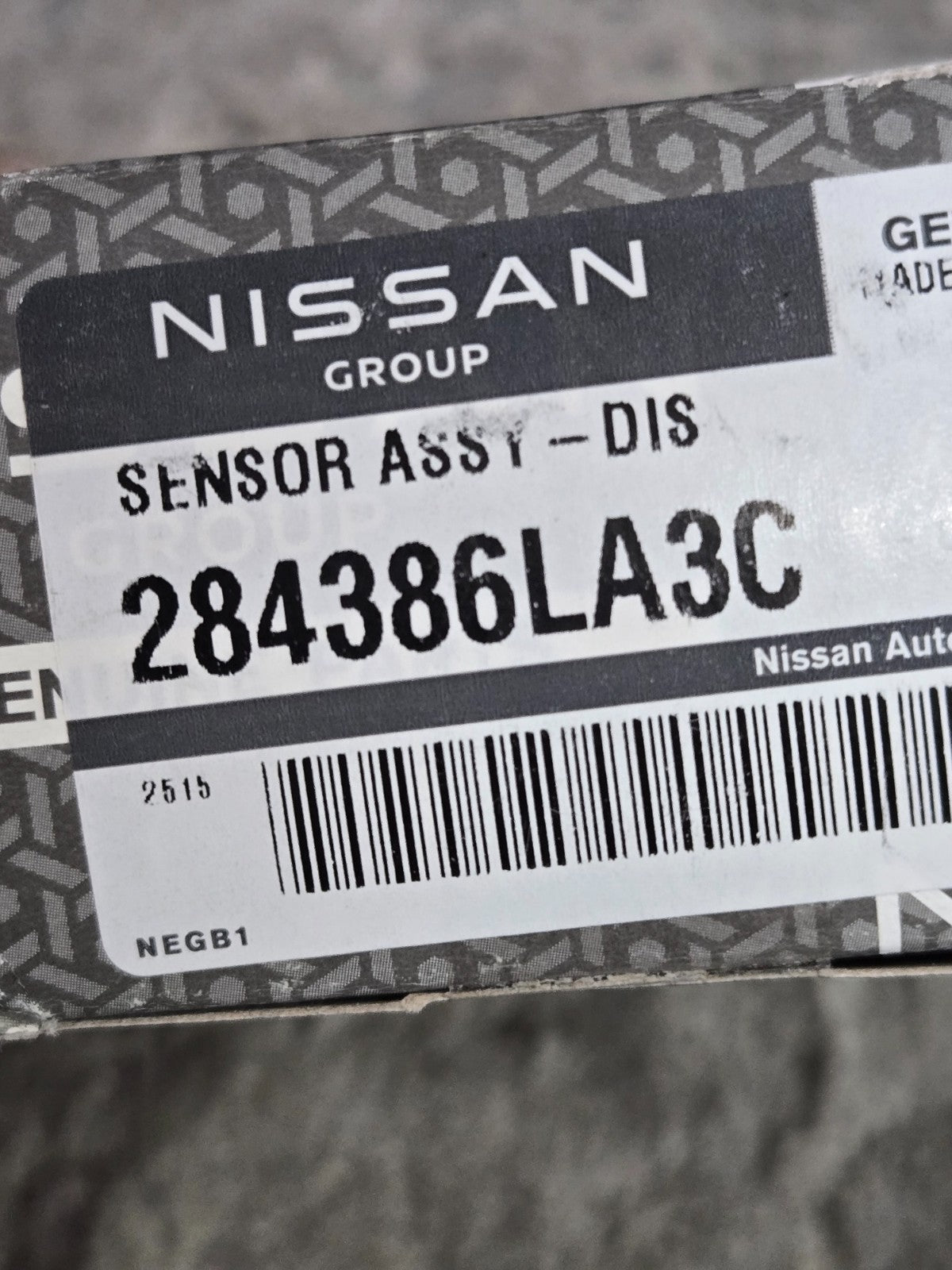 2020-24 Nissan Adaptive Cruise Control Distance Radar Sensor 284386LA3C NEW OEM