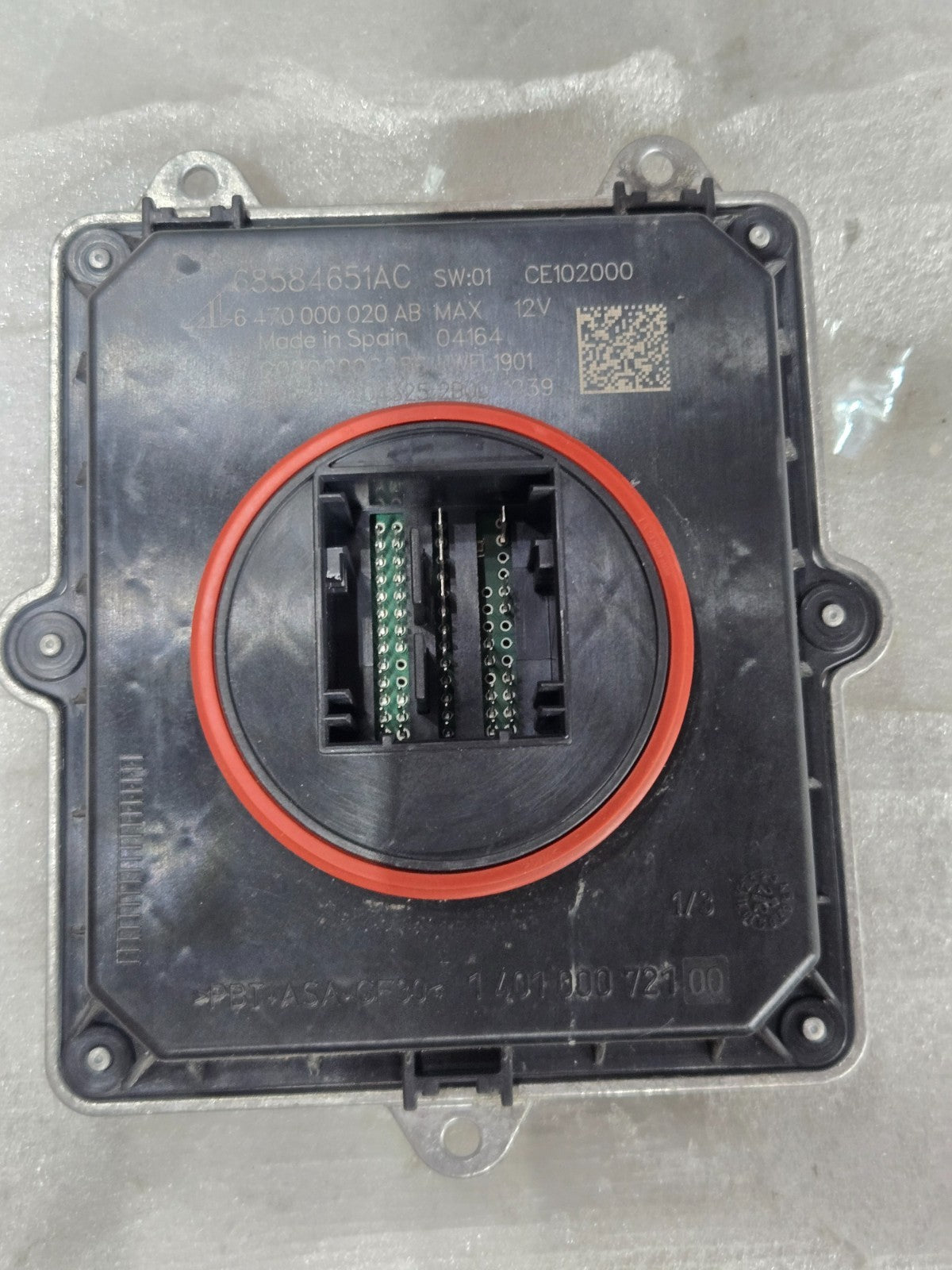 2023 2024 JEEP GRAND CHEROKEE HEADLIGHT LAMP BALLAST MODULE 68584651AC OEM