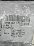 Genuine Audi Rear Sill Plate 4M0-853-375-A-9B9 NEW OEM