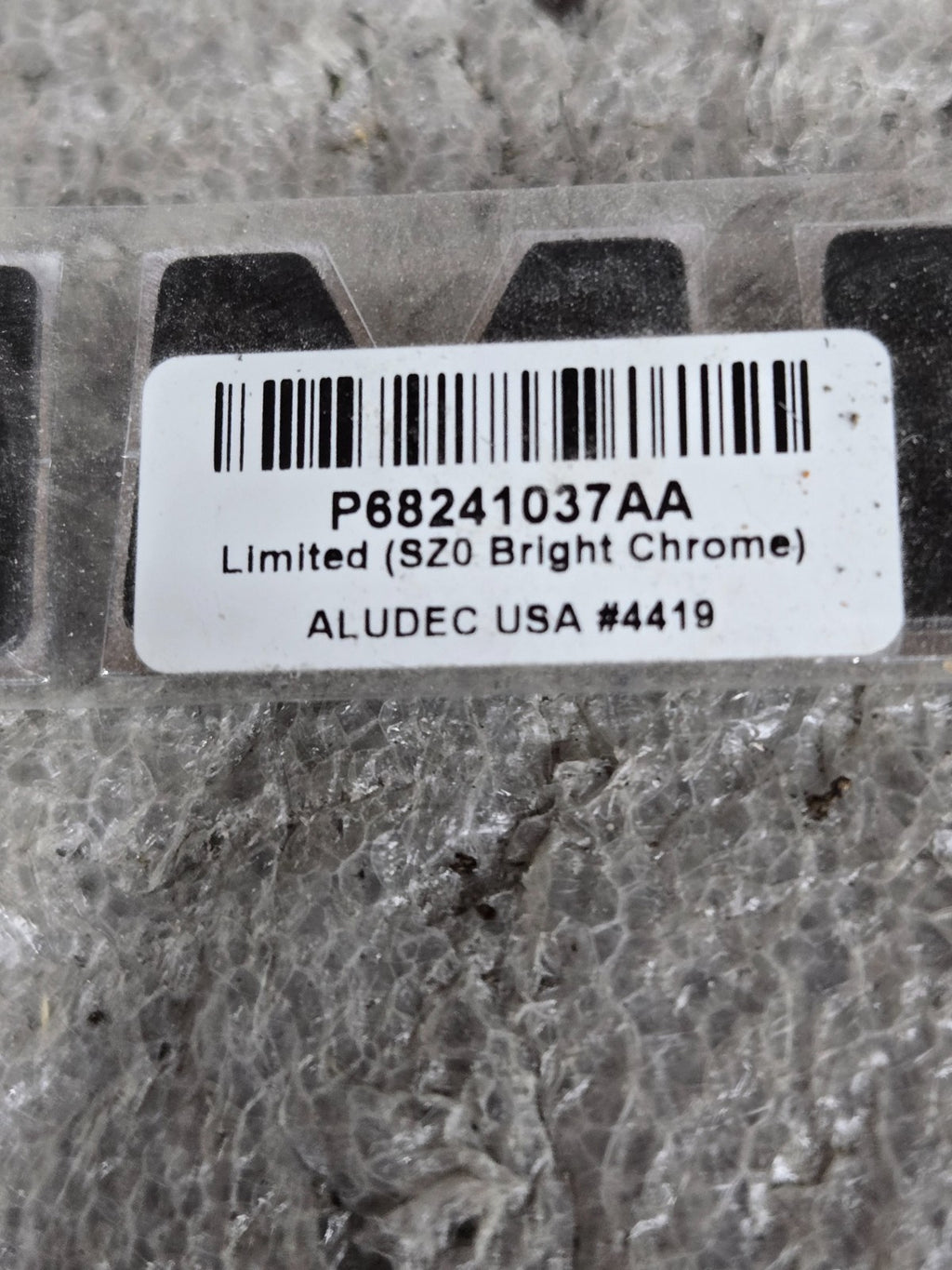 2014-2022 Jeep Lift-Gate Nameplate 68241037AA LIMITED Emblem CHROME OEM NEW