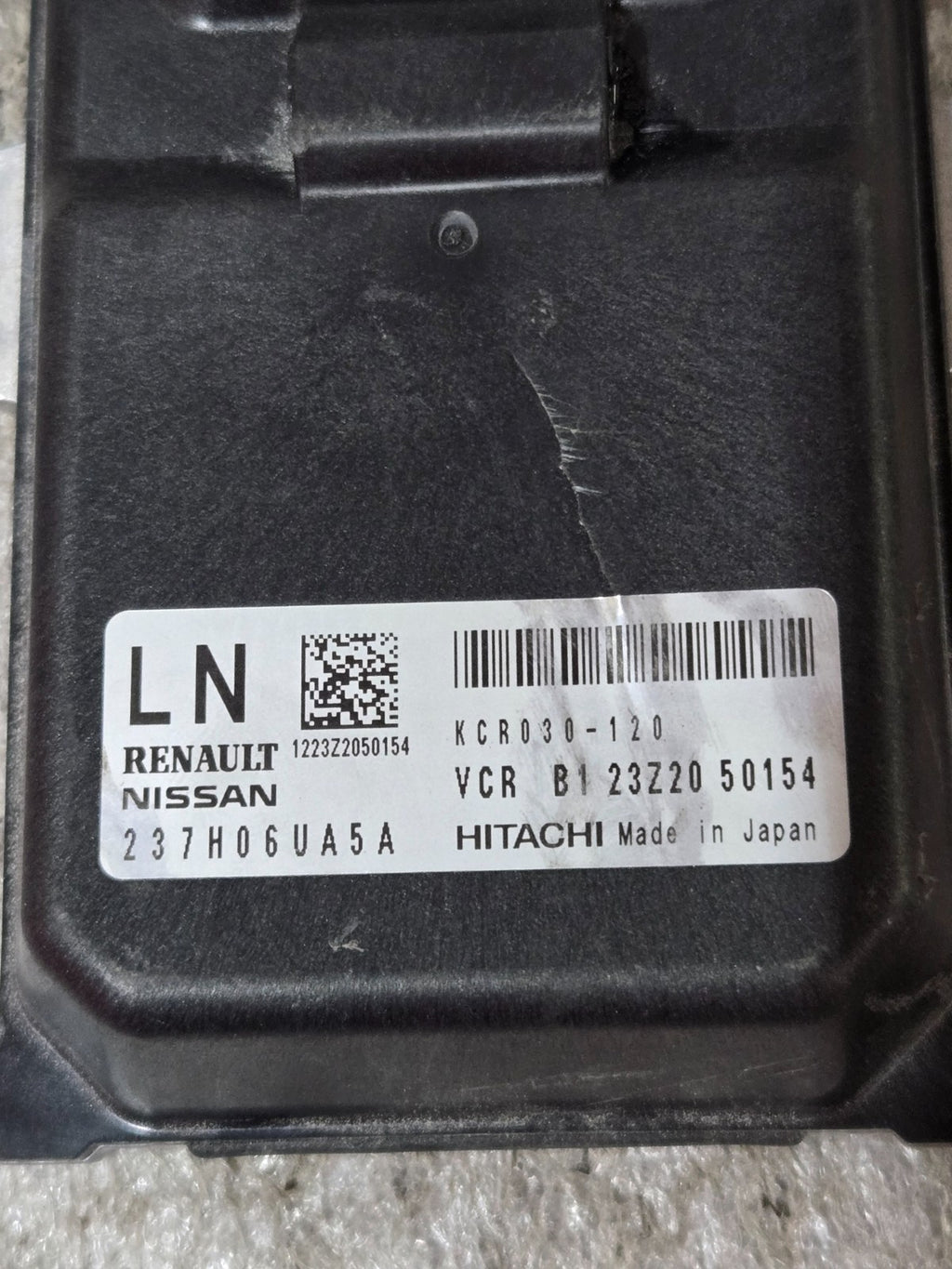 Nissan ECU/ECM Computer Control Unit 237H06UA5A KCR030-120 OEM #LN
