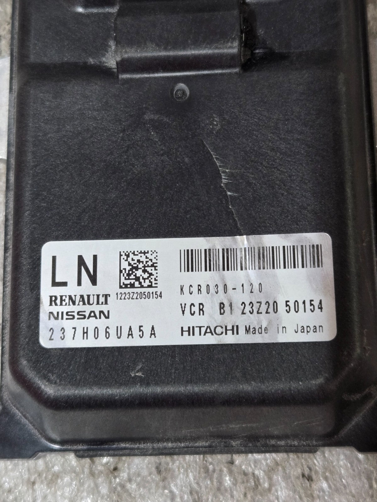 Nissan ECU/ECM Computer Control Unit 237H06UA5A KCR030-120 OEM #LN