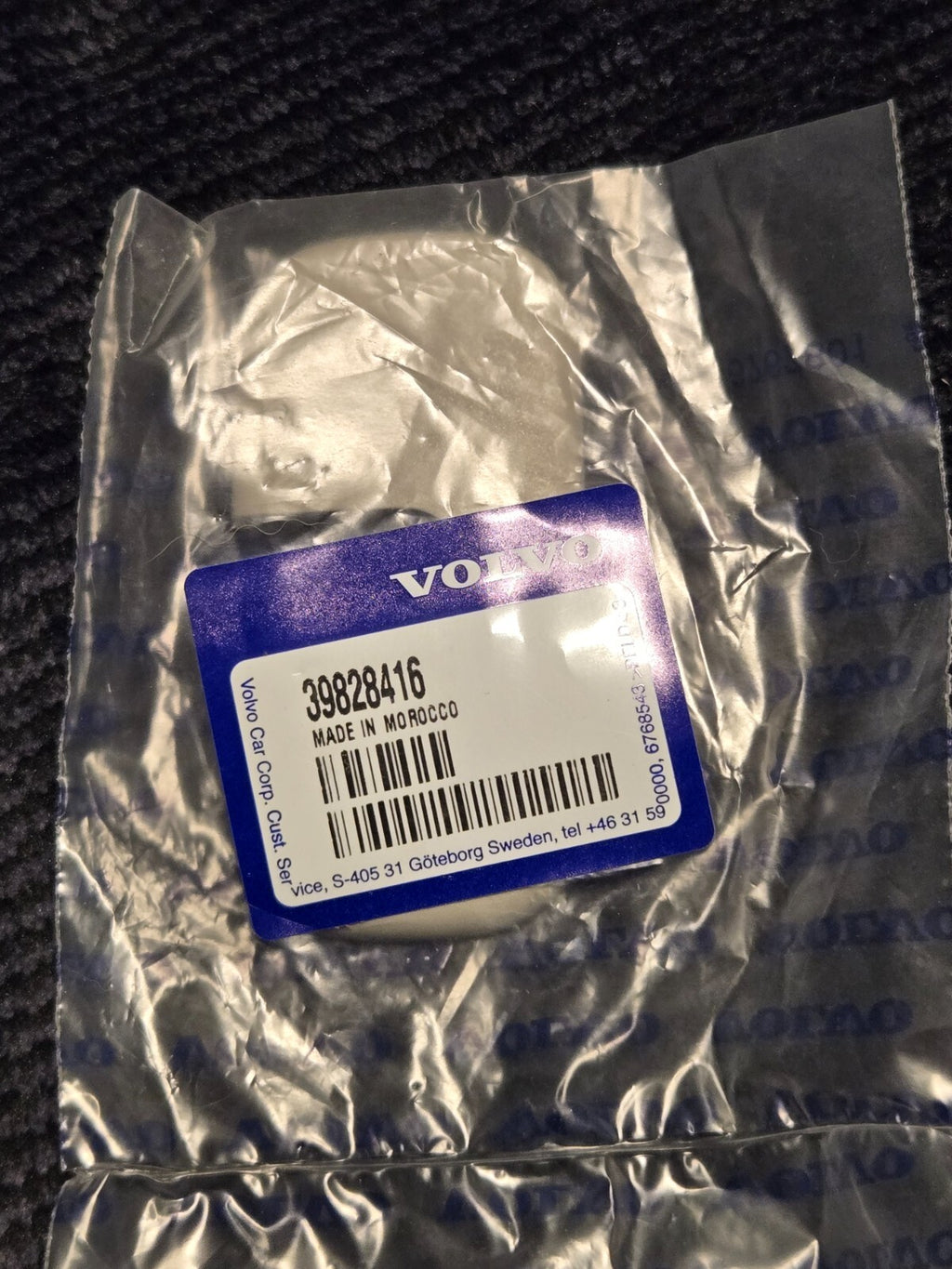 Genuine Volvo Sun-Visor Cover 39828416 OEM