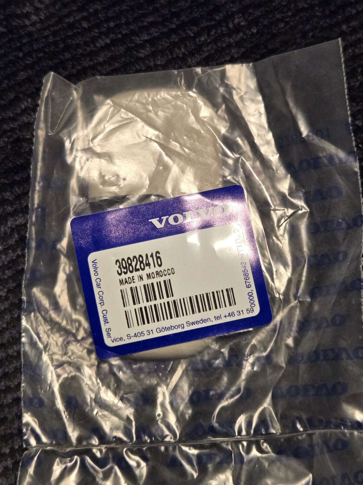 Genuine Volvo Sun-Visor Cover 39828416 OEM