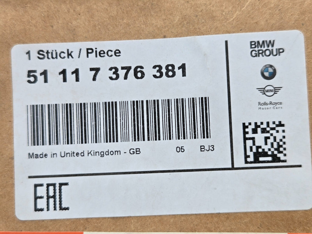 MINI Cooper Clubman Front Light Trim Ring LEFT LH- 51117376381 - NEW OEM