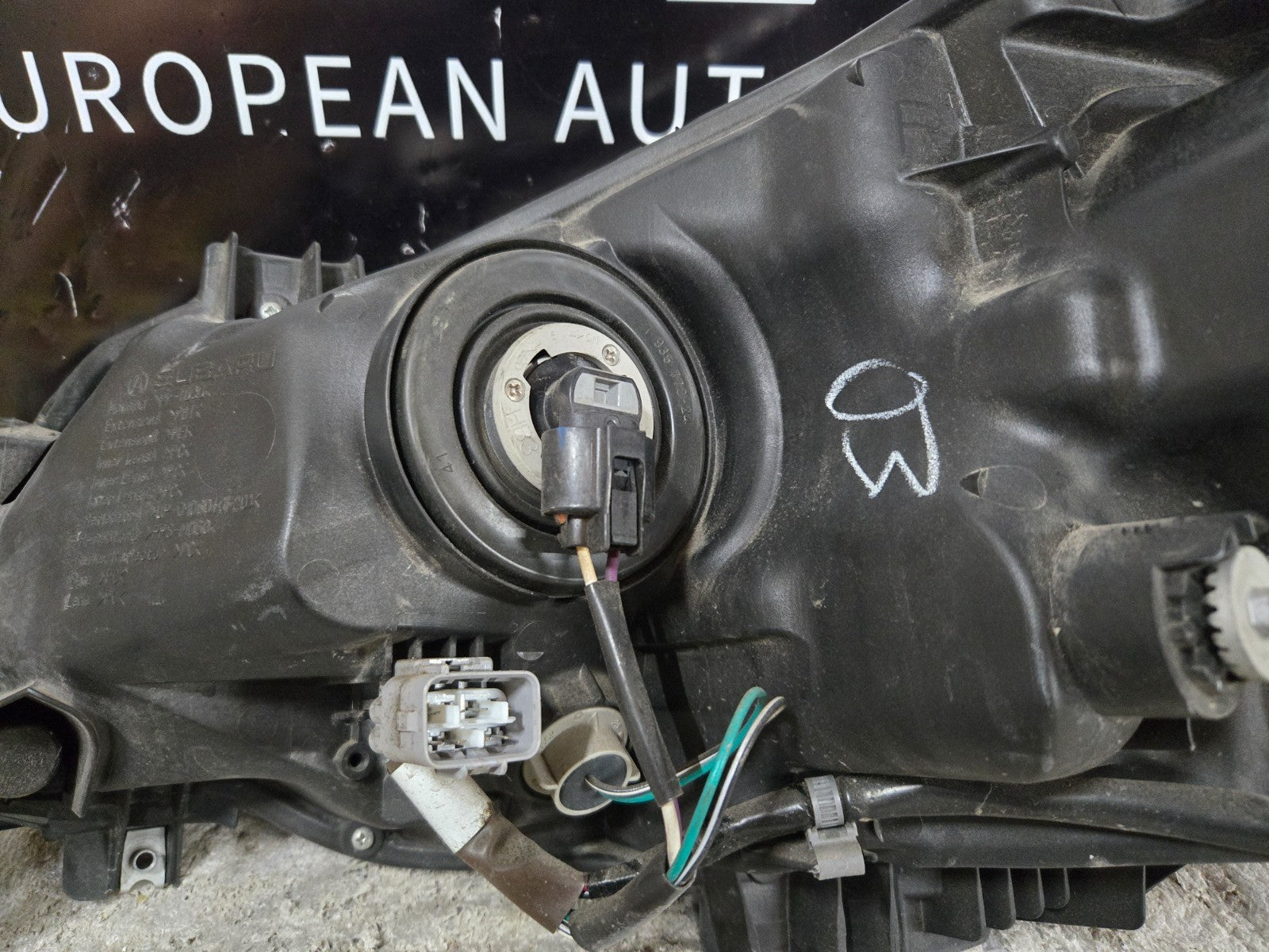 2018-2019 Subaru Legacy Outback Halogen W/LED Headlight Right RH Passenger OEM
