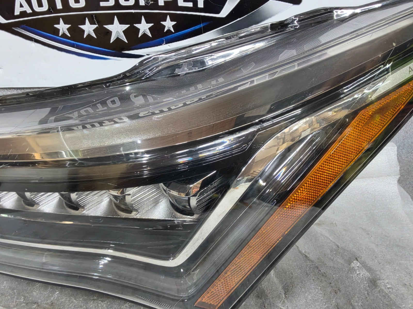 2022-2025 ACURA RDX LEFT LH DRIVERS SIDE CHROME LED HEADLIGHT OEM 33150-TJB-A51