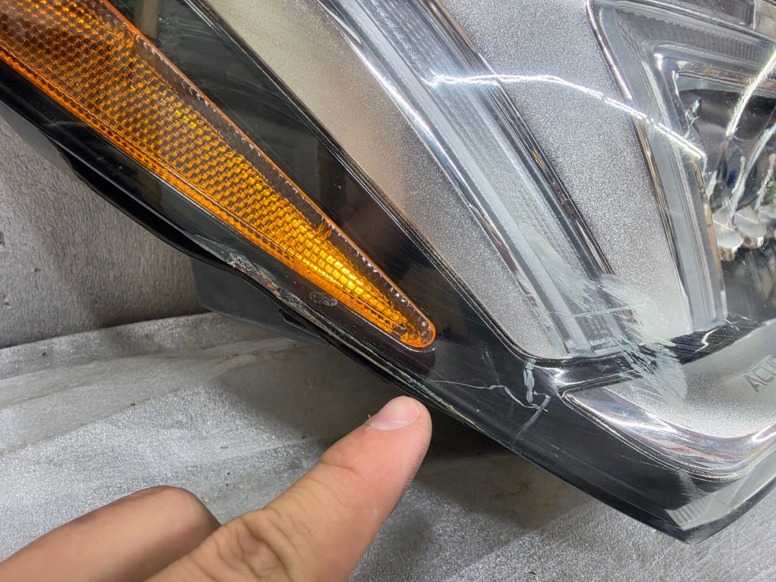 2017 2018 2019 Acura MDX LED Headlight Right RH Passenger Side OEM