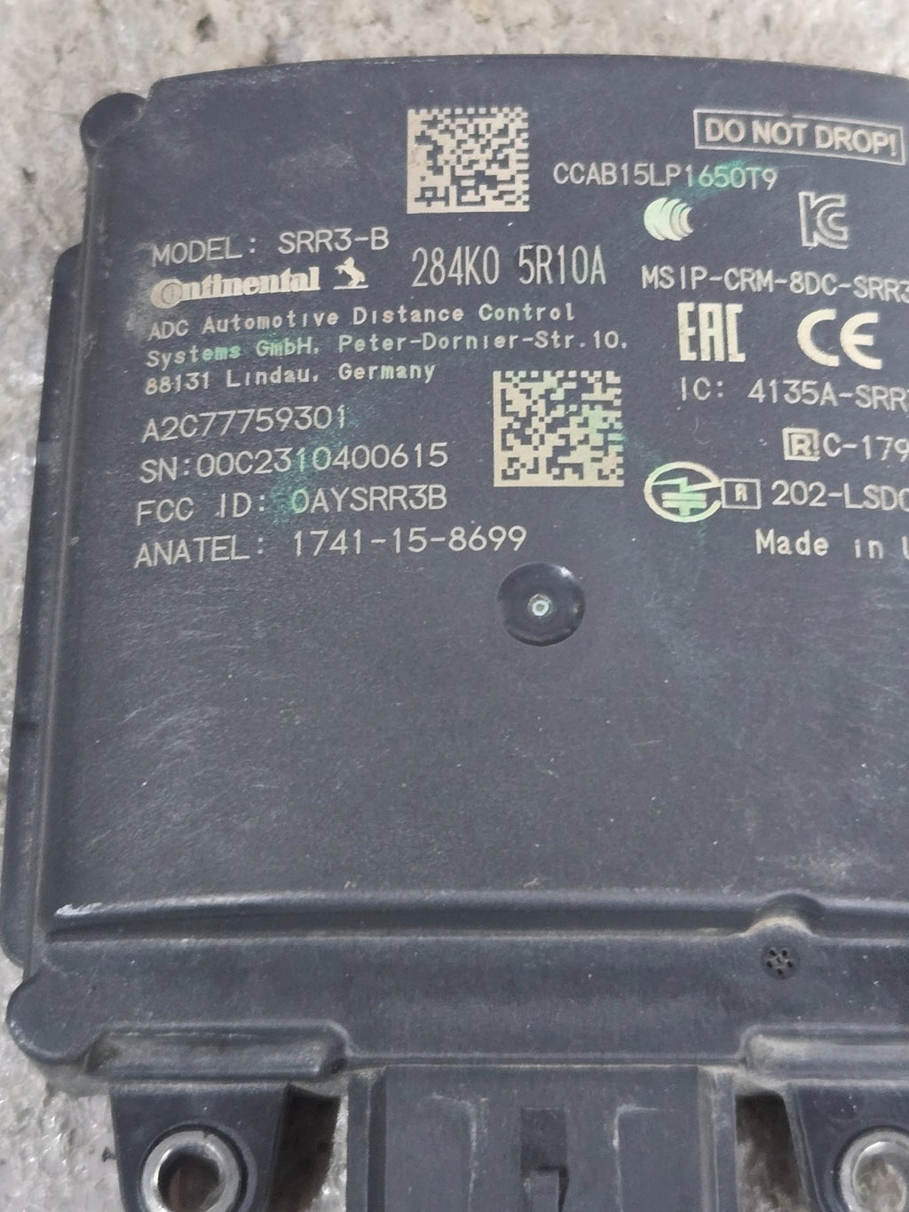 2021-2024 NISSAN KICKS REAR BLIND SPOT MONITOR RADAR SENSOR 284K0-5R10A OEM