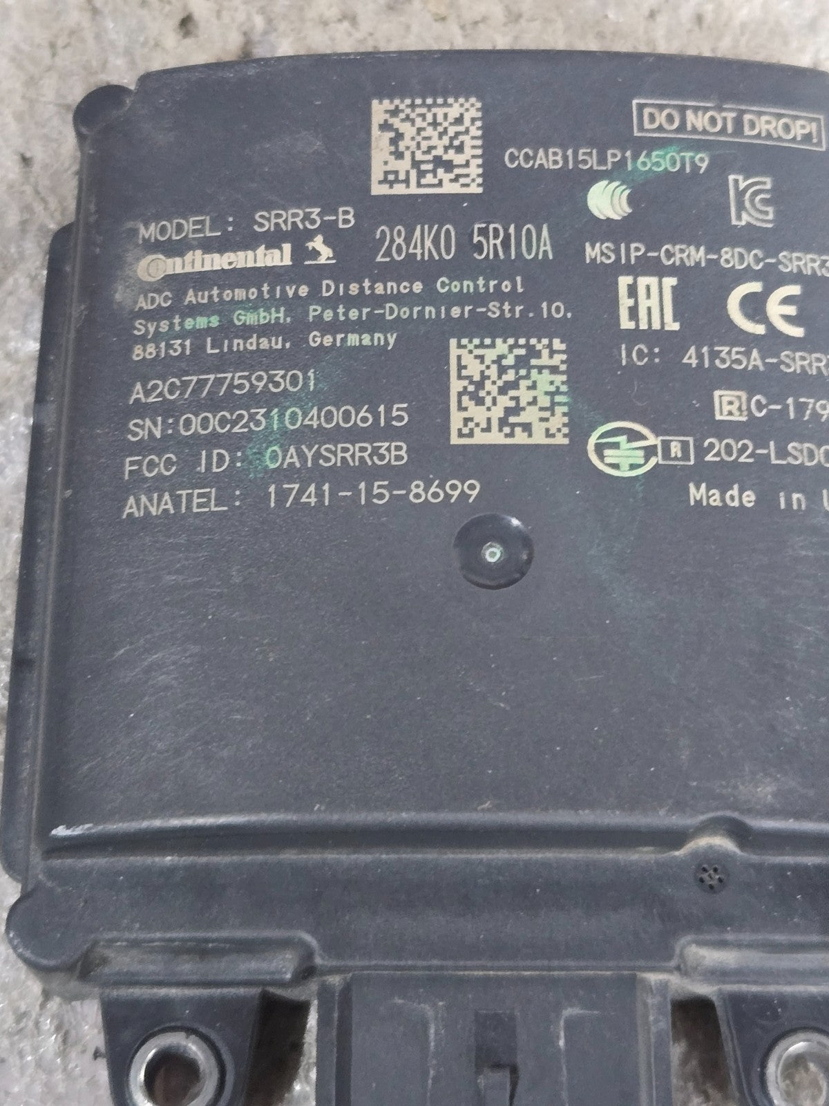 2021-2024 NISSAN KICKS REAR BLIND SPOT MONITOR RADAR SENSOR 284K0-5R10A OEM