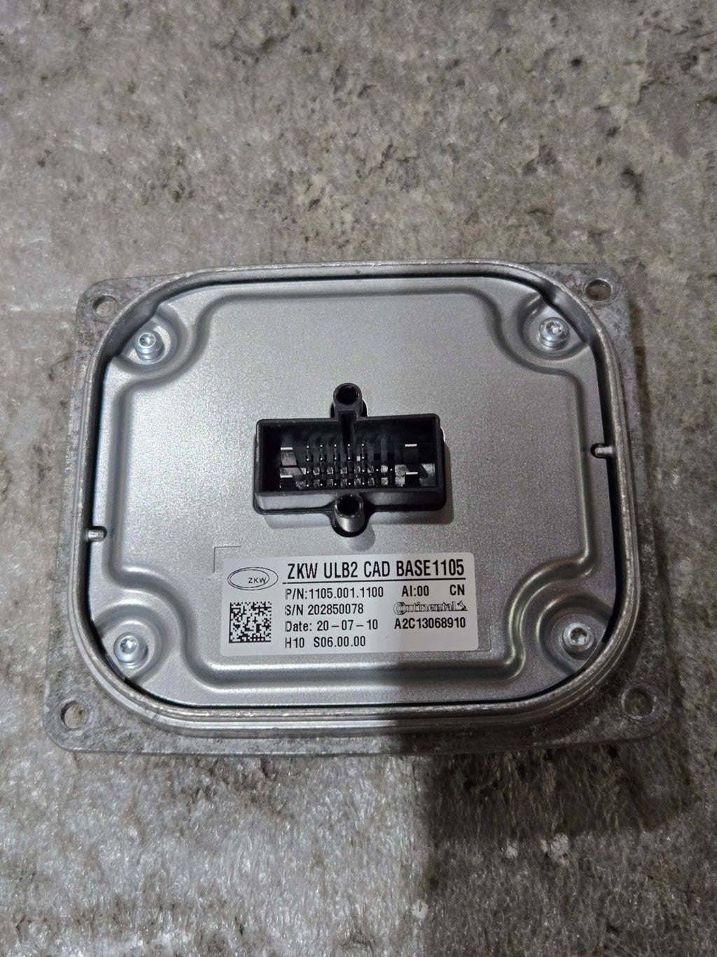2019‑2022 Cadillac XT4 LED Ballast Headlight Module OEM 11050011100