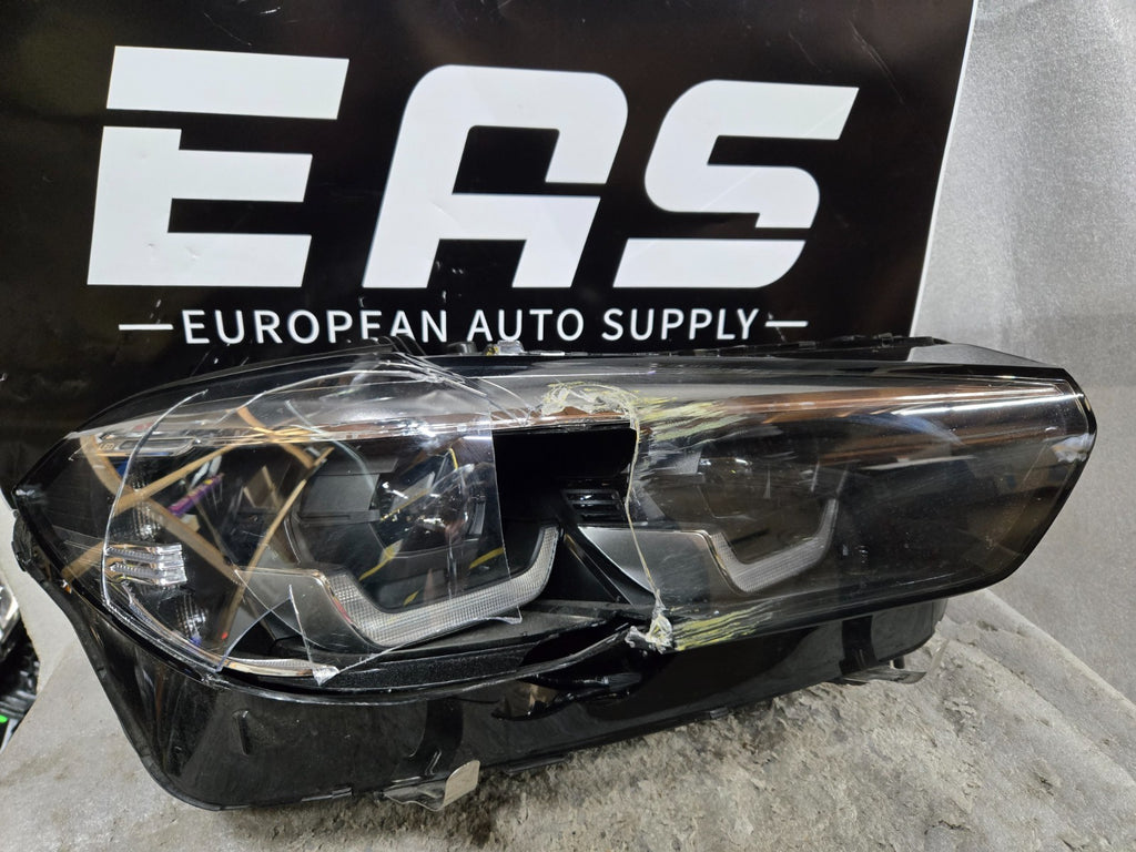 2019-2023 BMW X5 X6 G05 G06 PASSENGER RIGHT RH HEADLIGHT LED CHROME OEM 7933338
