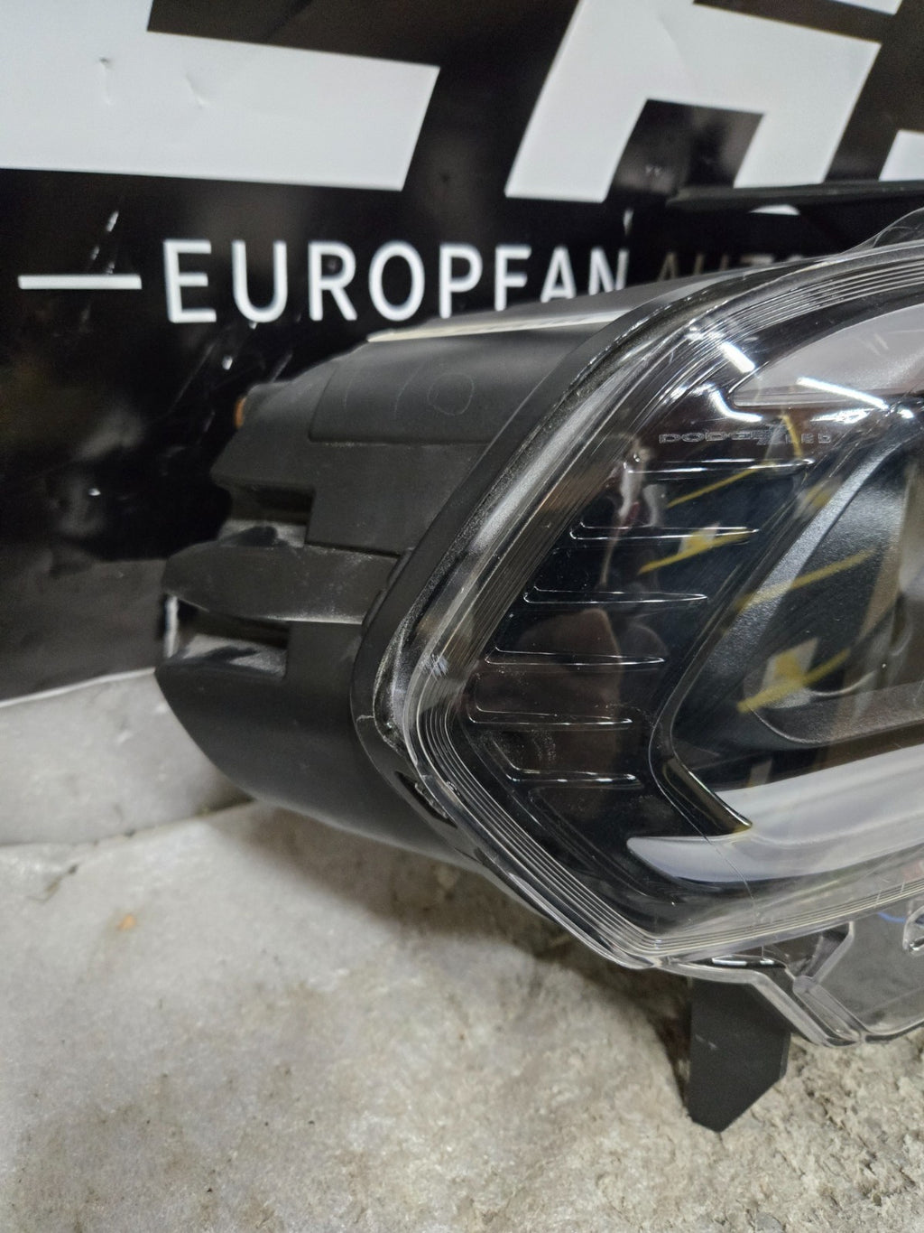 2021-2025 Dodge Durango Premium LED Black Headlight Right Passenger Side OEM
