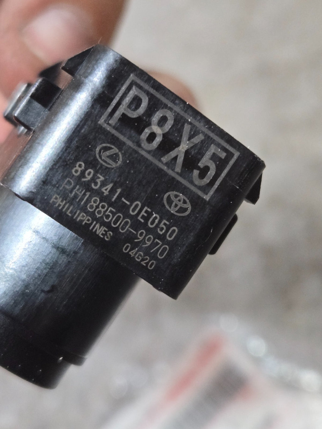 NEW TOYOTA LEXUS PARKING SENSOR PDC OEM BLUE 89341-0E050-J0 GENUINE