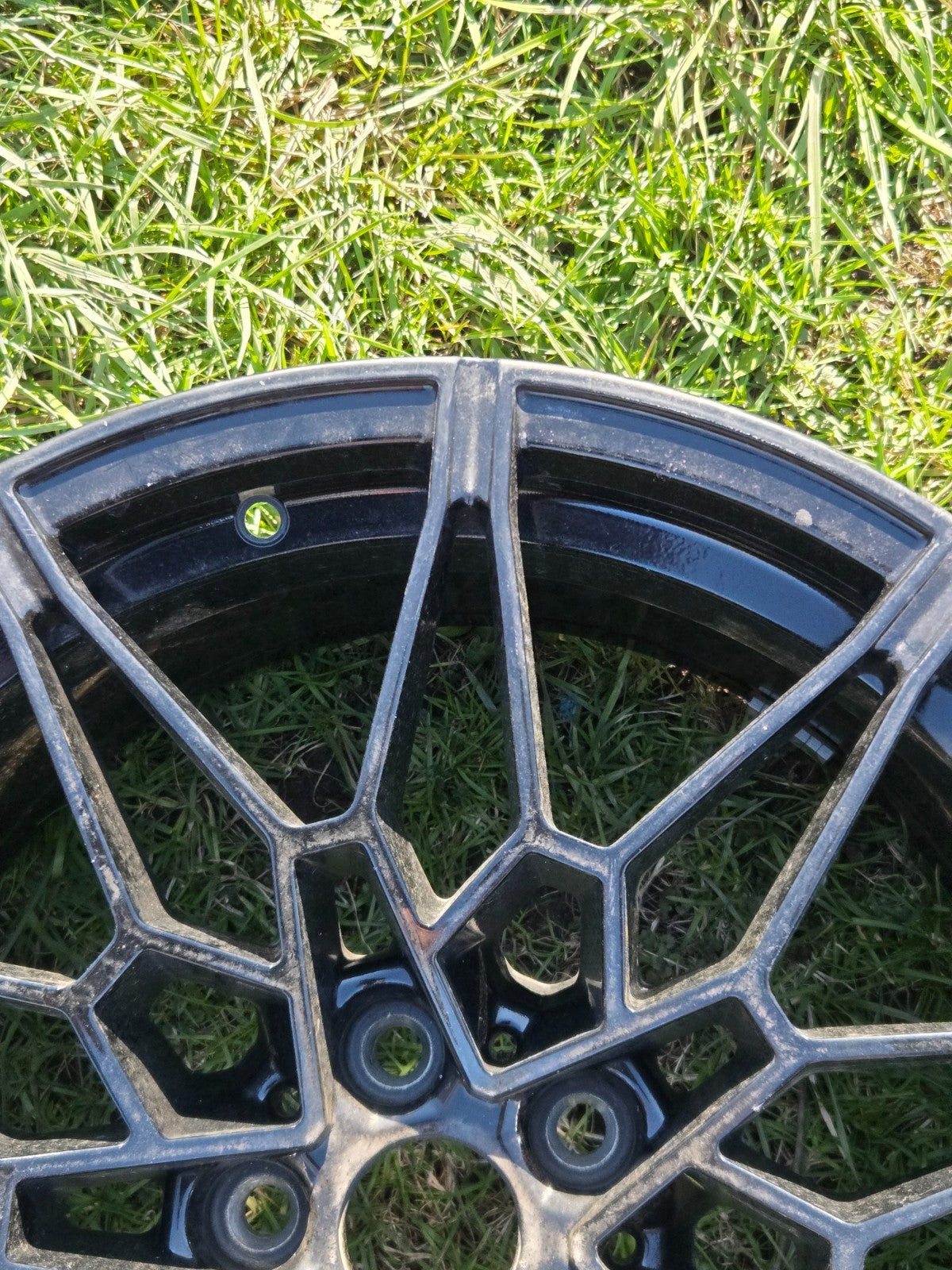 2021-2026 BMW M3 G80 OEM 19X9.5 M SPORT MULTISPOKE WHEEL RIM BLACK 8093836