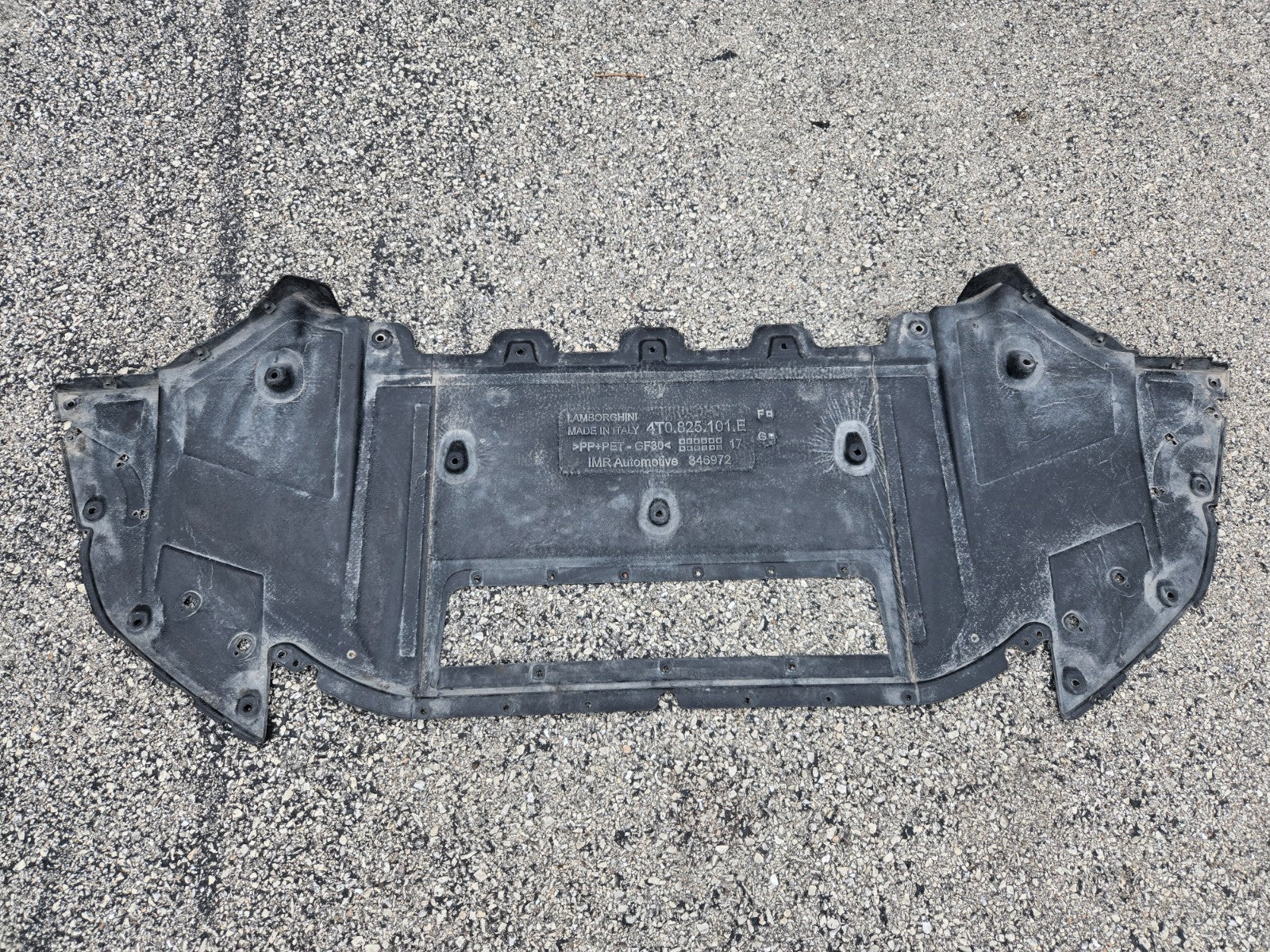 LAMBORGHINI HURACAN EVO FRONT UNDERBODY TRIM PANEL COVER OEM 4T0825101E