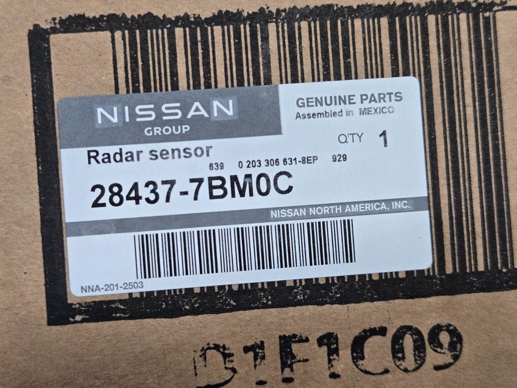 2024-2025 Nissan Rogue Distance Radar Sensor Adaptive Cruise 28437-7BM0C OEM