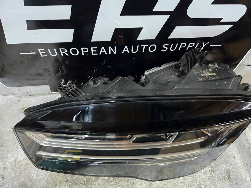 2016-2018 AUDI A7 S7 RS7 LEFT LH FULL LED HEADLIGHT COMPLETE OEM 4G8941033M