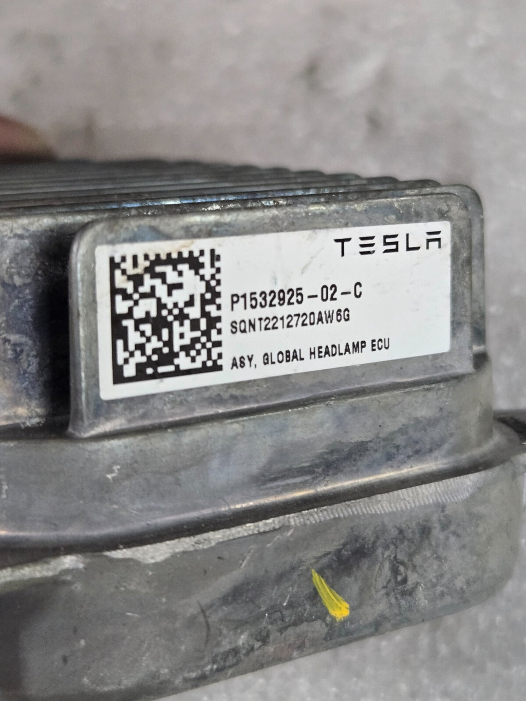 2020-2021 Tesla Model 3 LED Headlight Control Ballast Module P1532925-02-C OEM