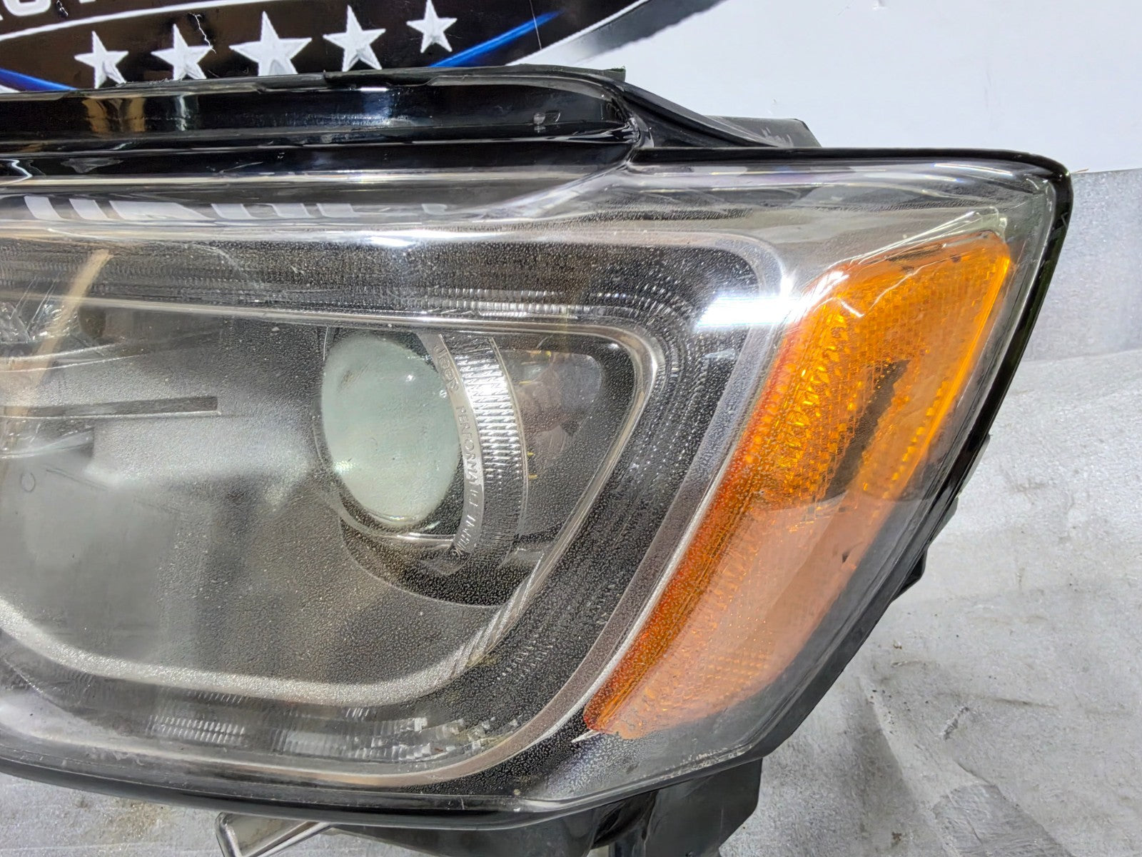 2014-2016 Jeep Grand Cherokee Left LH Driver Headlight w/ Modules 68111001AG OEM