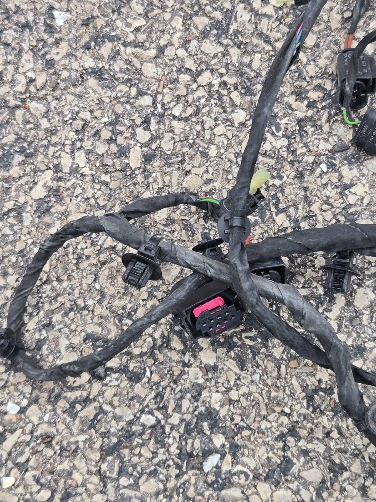 2020-2023 BMW X5 G05 Front Radiator Core Support Wire Harness 9840337 OEM