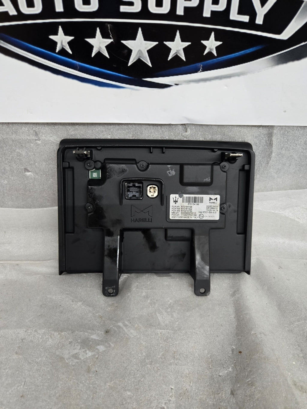 2021 MASERATI GHIBLI INFORMATION GPS NAVIGATION DISPLAY TOUCH SCREEN 670154198