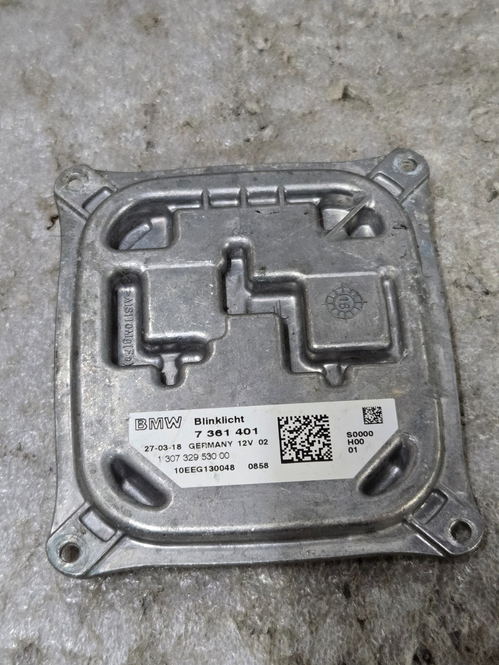 2014-2020 BMW i8 Laser Headlight Turn Signal Control Module Unit 63117361401 OEM