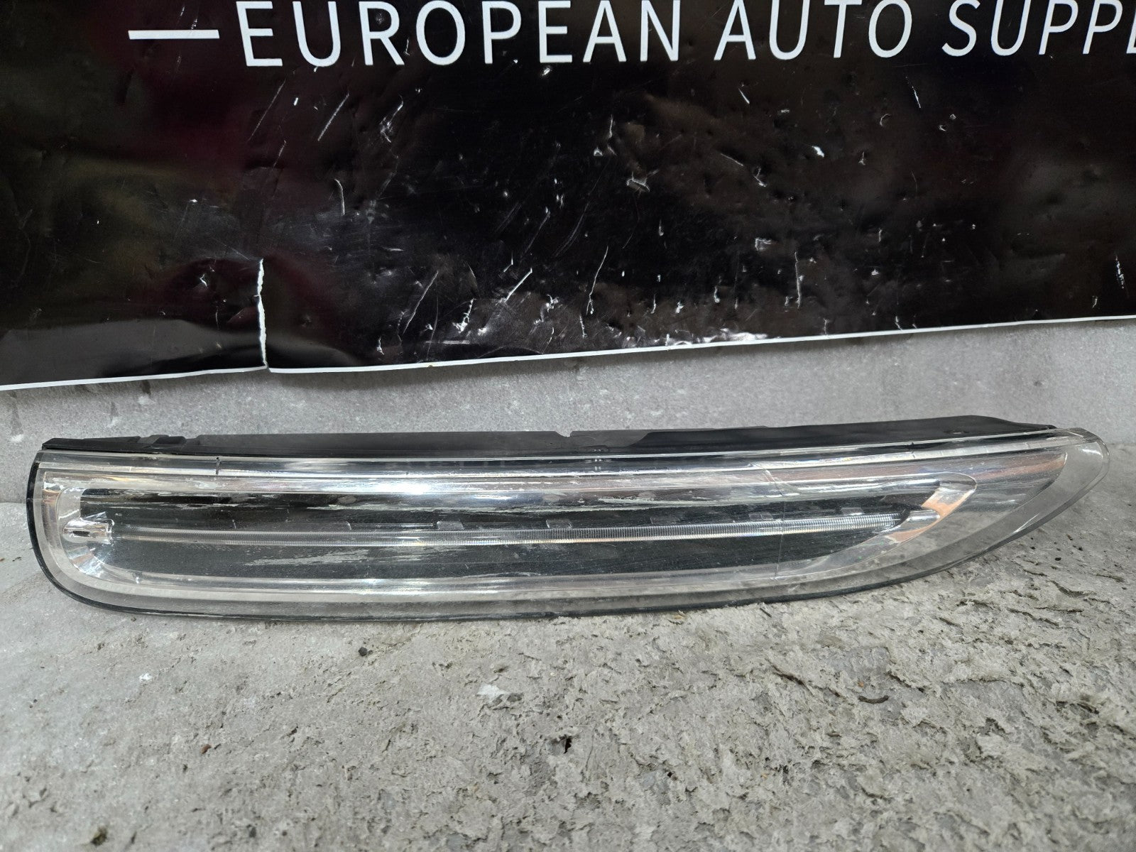 2011-2014 Porsche Cayenne 958 Left LH Daytime Running Fog Light 7P5941181B OEM
