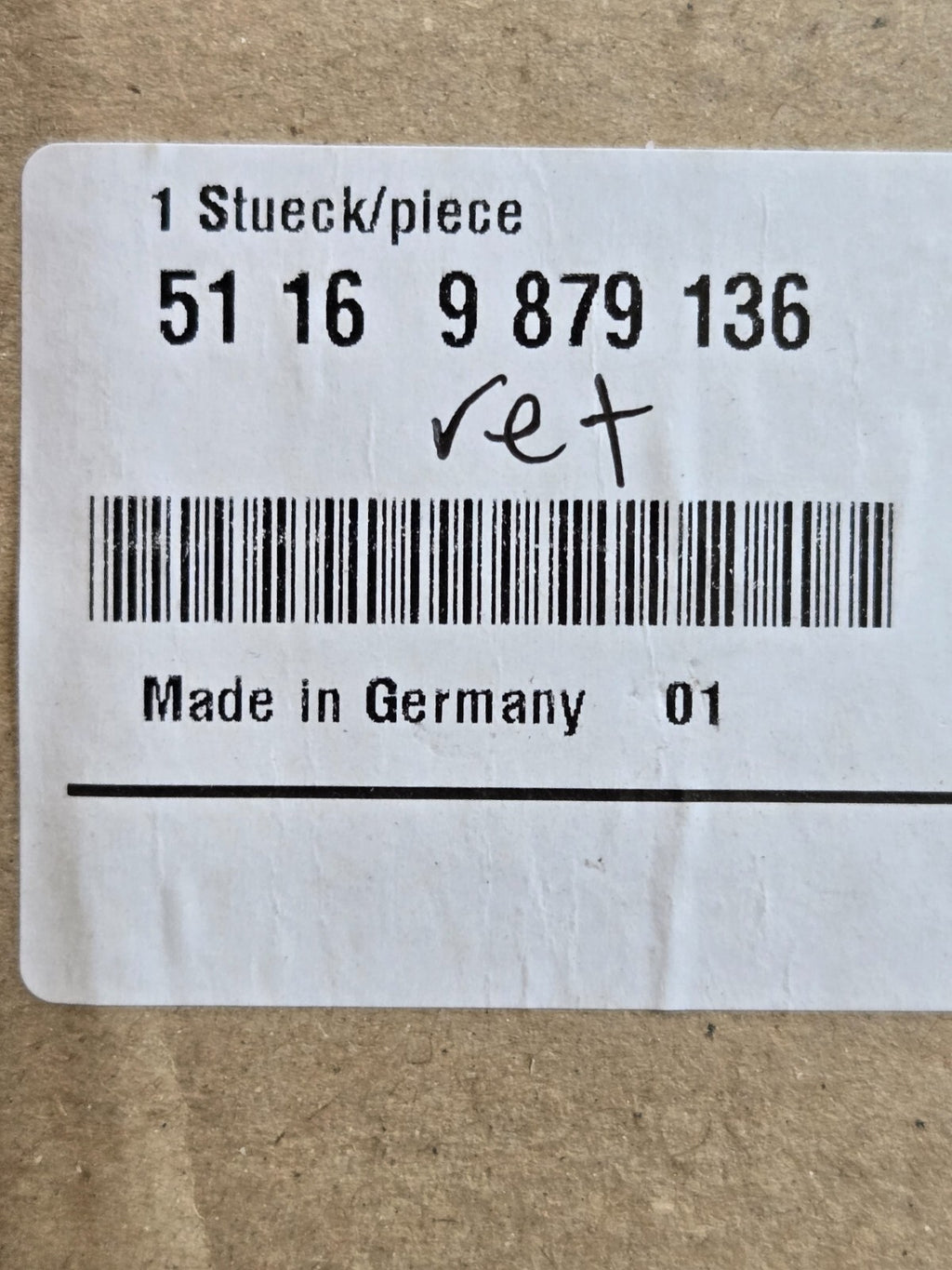 2020-2024 BMW 228i Gran Coupe Jet Black Housing RH Lower Section 51169879136 OEM