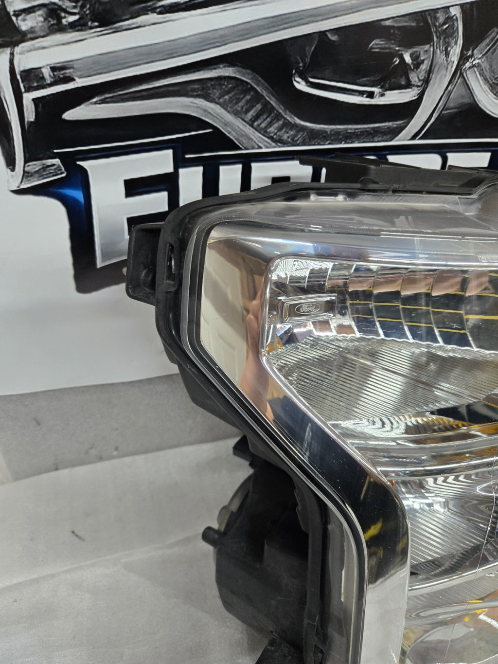 2015-2017 Ford F150 Right RH Passenger Headlight Assembly FL34-13005-AU OEM