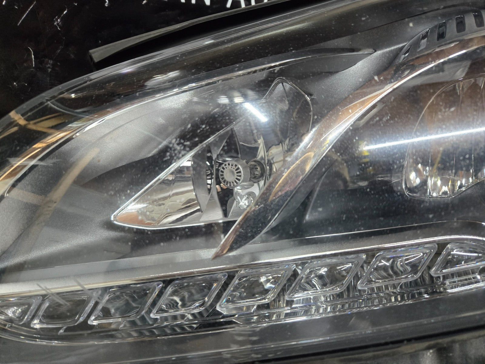 2014 2015 2016 Mercedes Sedan E350 Left LH Driver Headlight Static LED OEM