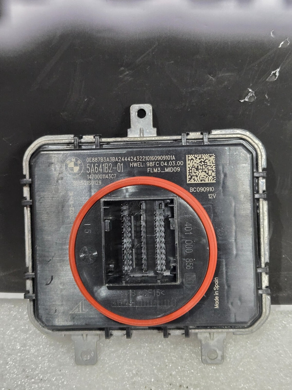 2023 BMW X7 G07 HEADLIGHT CONTROL BALLAST MODULE UNIT OEM 5A641B2