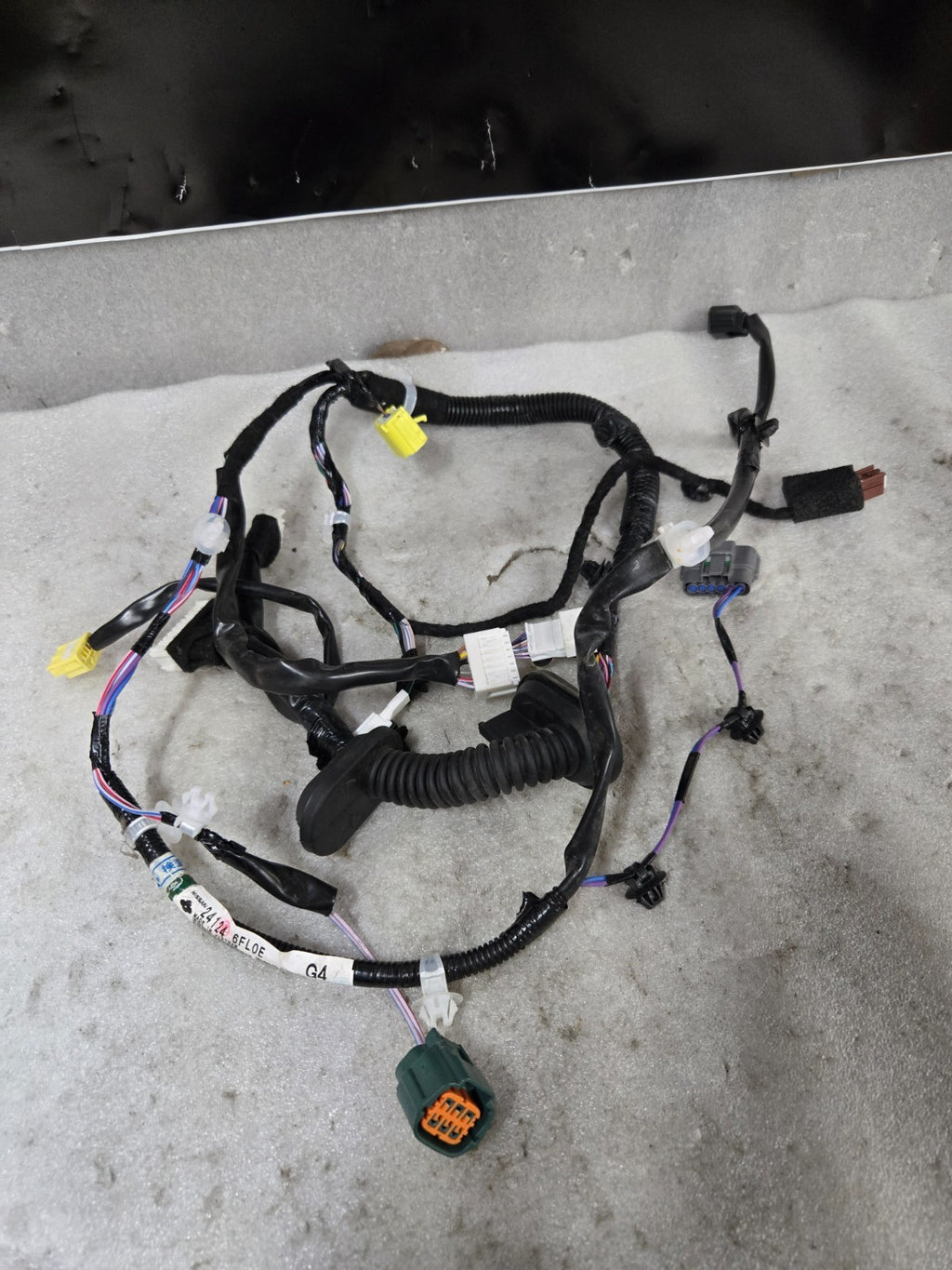 Genuine Nissan Harness Front Door Right RH Passenger Side 24124-6FL0E OEM