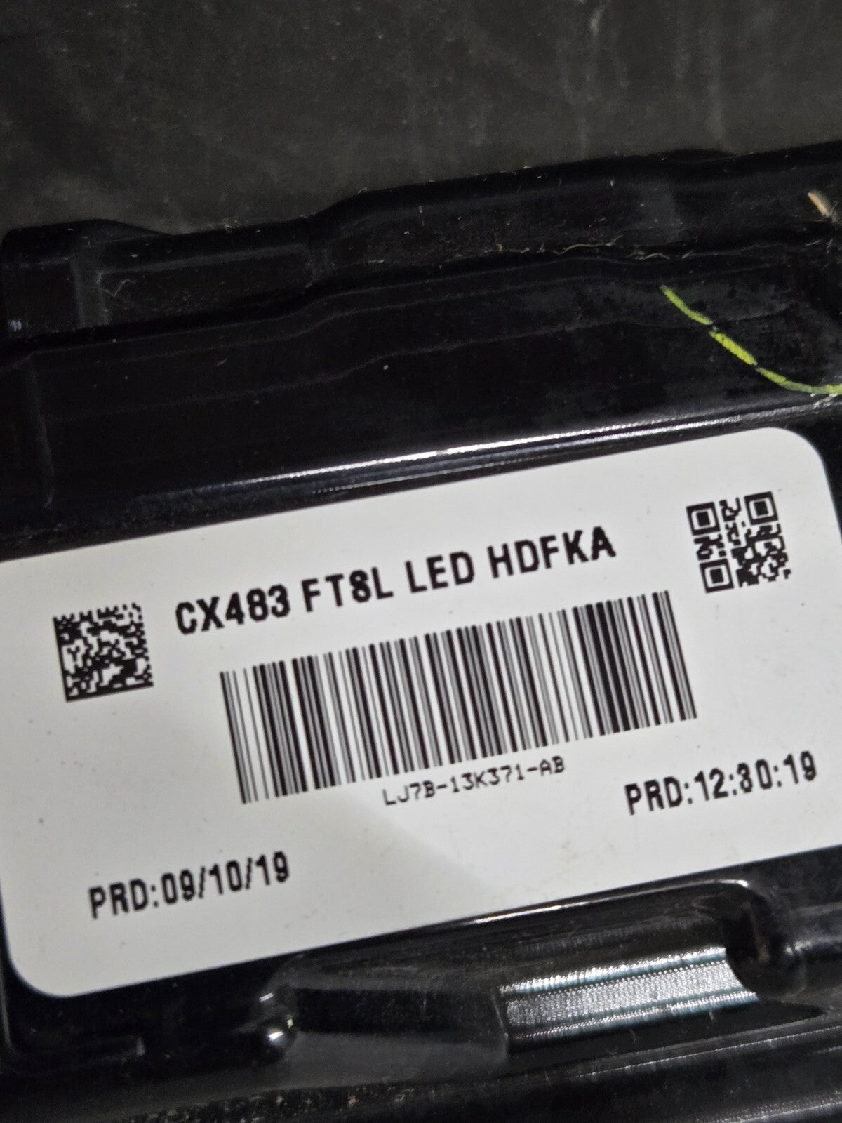 2020-2024 LINCOLN CORSAIR FOG LIGHT OEM LEFT DRIVER SIDE LED LAMP LJ7B-13K371-AB
