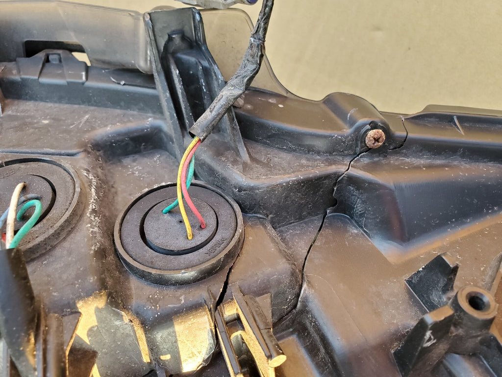 2013 2014 2015 LEXUS RX350 RX450H LEFT DRIVER HALOGEN LED HEADLIGHT OEM DAMAGED