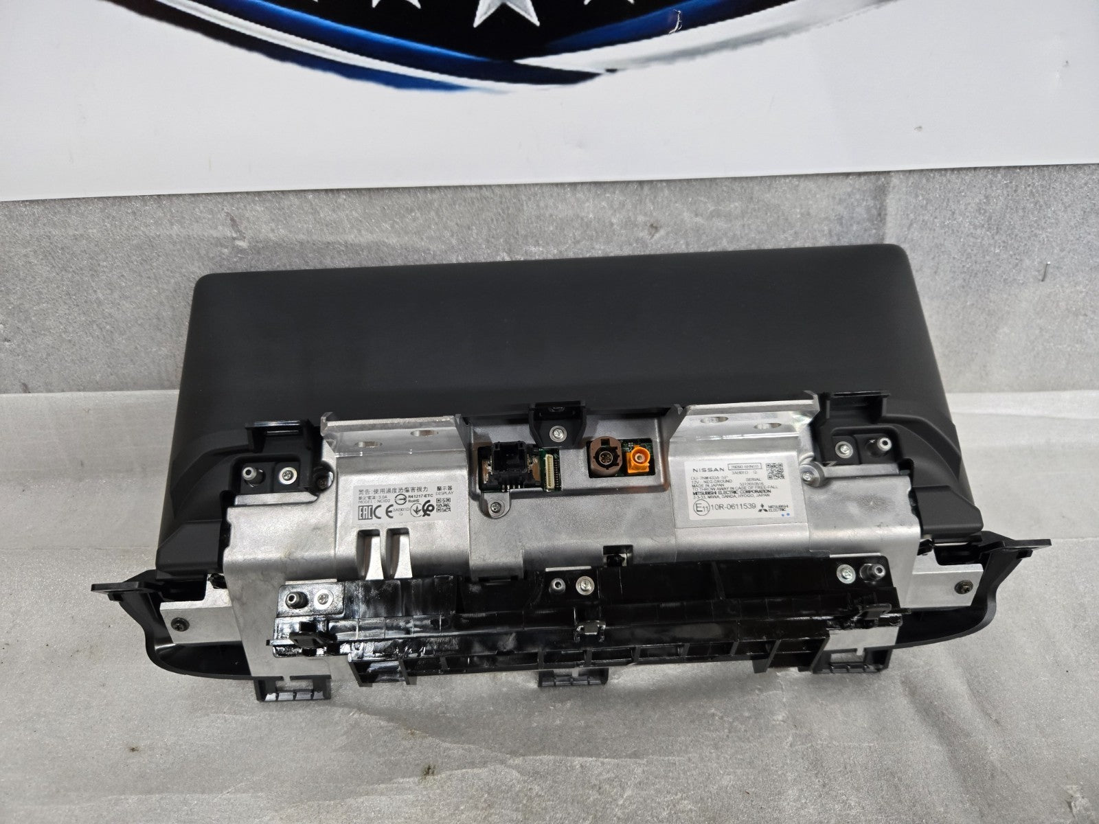 2024 NISSAN ROGUE DASH DASHBOARD CENTER DISPLAY SCREEN MONITOR OEM 28090-6RN2B