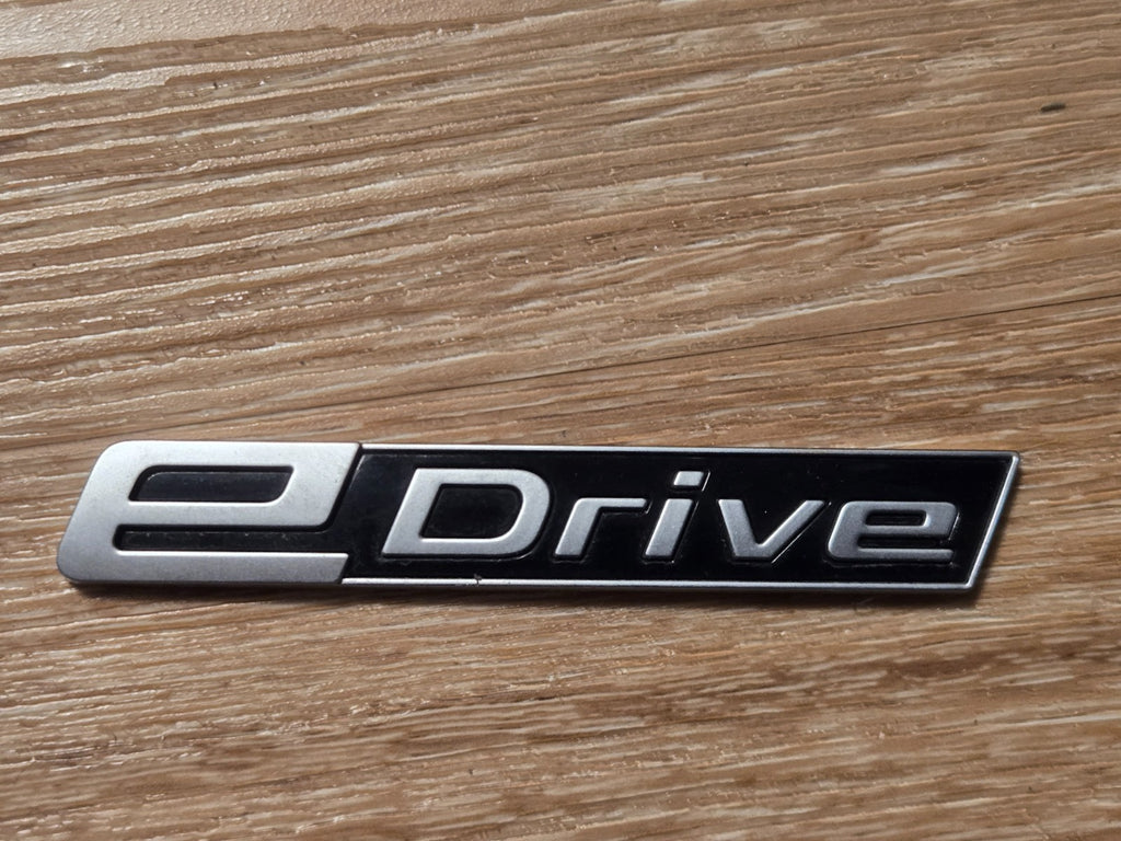 BMW 5 Series eDrive 40 Badge / Emblem REAR Genuine OEM USED