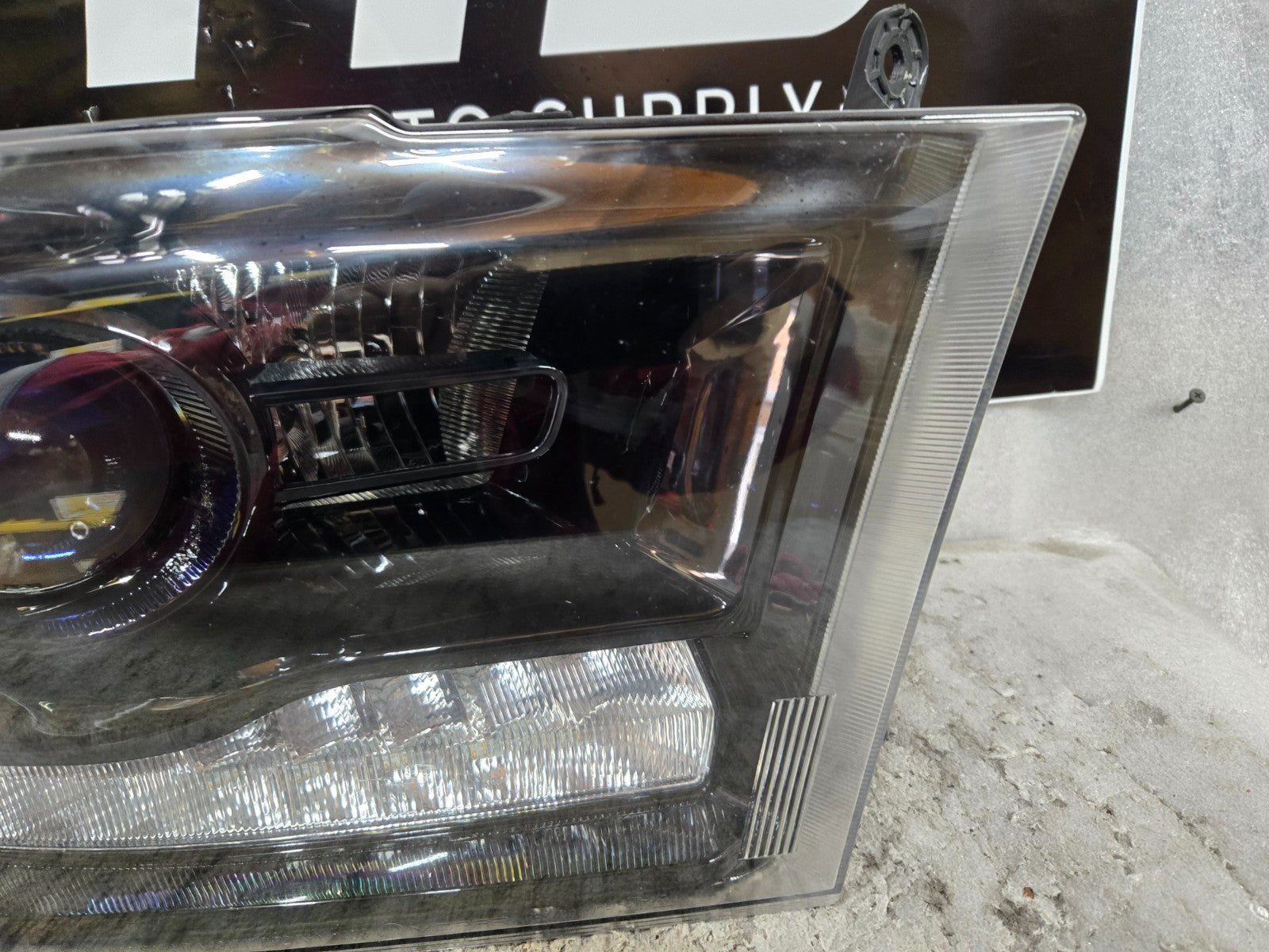 2016-2022 Dodge Ram 1500 Sport Right RH Passenger Side Black Headlight OEM