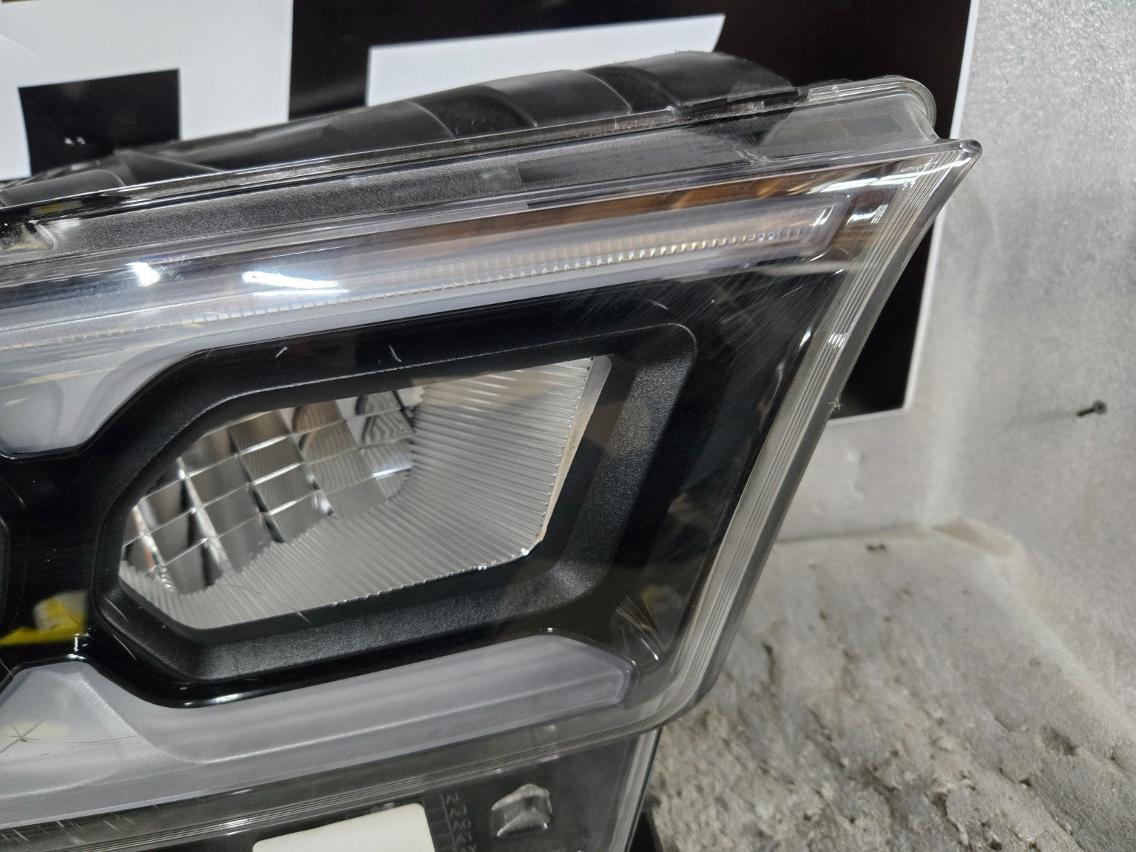 2021-2025 Dodge Durango Premium LED Black Headlight Right Passenger Side OEM