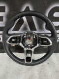 2023 Jaguar Steering Wheel F I Pace XE XF Black Leather OEM 628123465PVJ