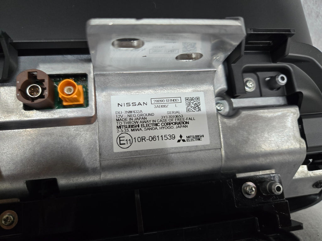 2024 NISSAN ROGUE DASH DASHBOARD CENTER DISPLAY SCREEN MONITOR OEM 28090-6RN2B